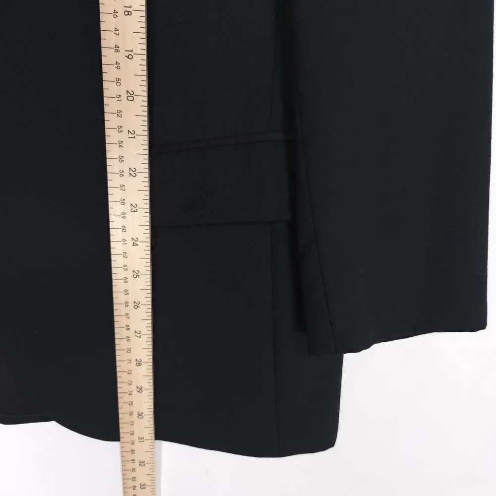 PIERRE BALMAIN Tuxedo Blazer Black Wool Satin Lapel 40R MADE IN USA‎